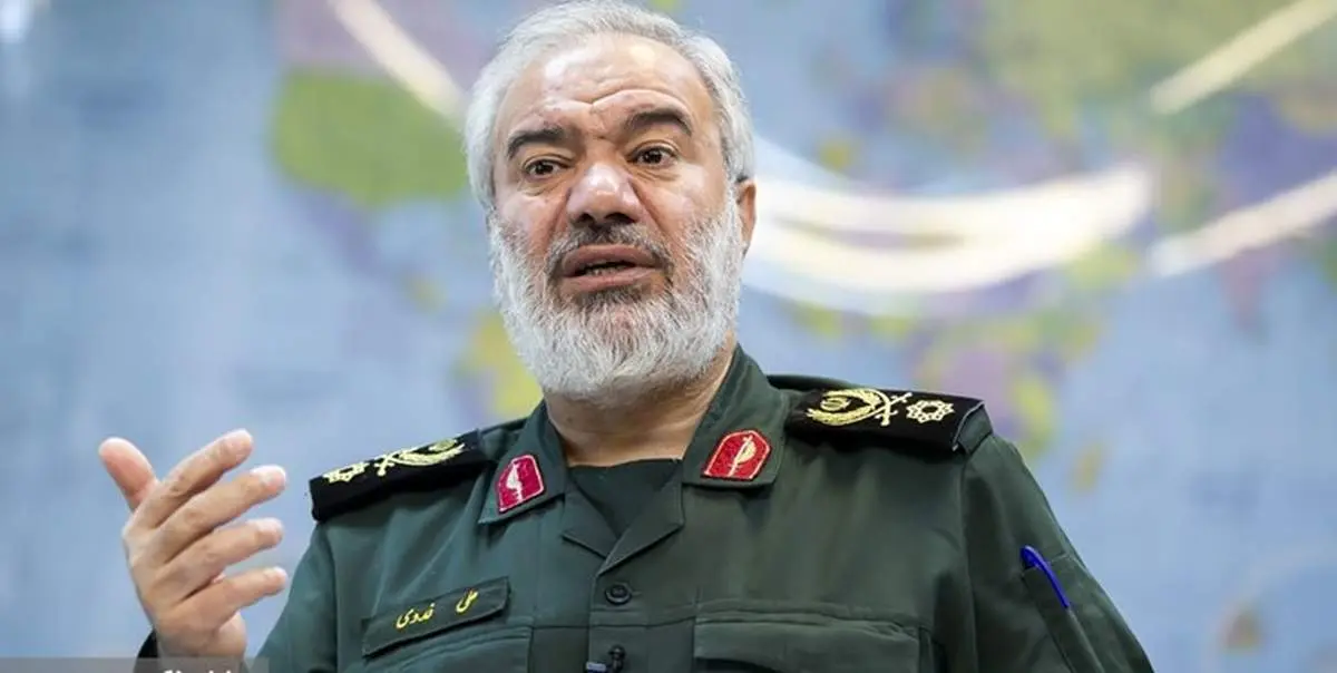 سردار فدوی: اگر تکلیف شود موشک مستقیم به سوی حیفا شلیک می کنیم