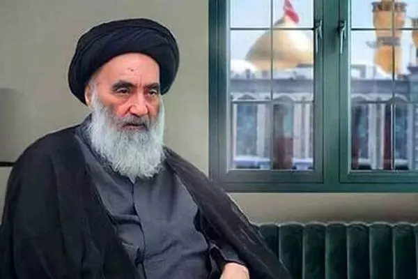 تشییع پیکر همسر آیت‌الله سیستانی در نجف اشرف
