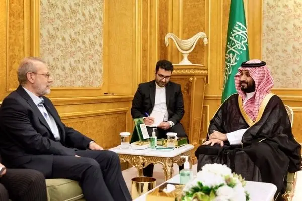 دیدار مهم لاریجانی و بن سلمان