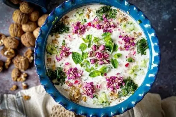 آب‌دوغ خیار کاسه ای ۵۰۰هزار تومان شد!