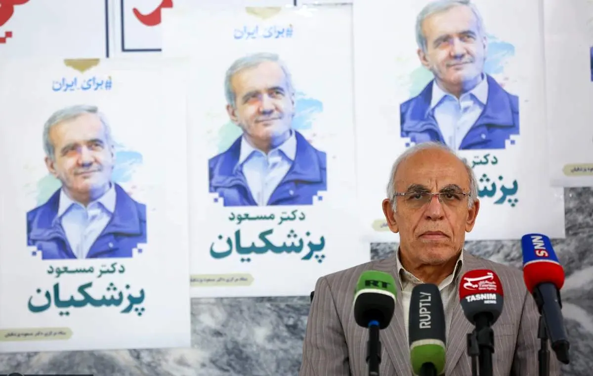 رئیس ستاد پزشکیان: ۲ جهش در نظرسنجیها درباره پزشکیان داشتیم