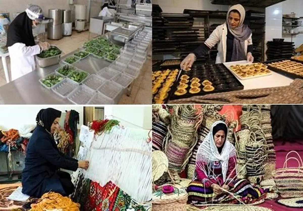 زنان بازار اشتغال خانگی را قبضه کردند!