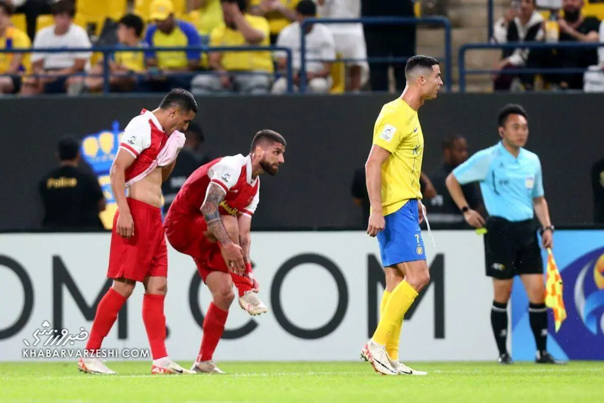 رونالدو لحظات احساسی مقابل پرسپولیس آفرید