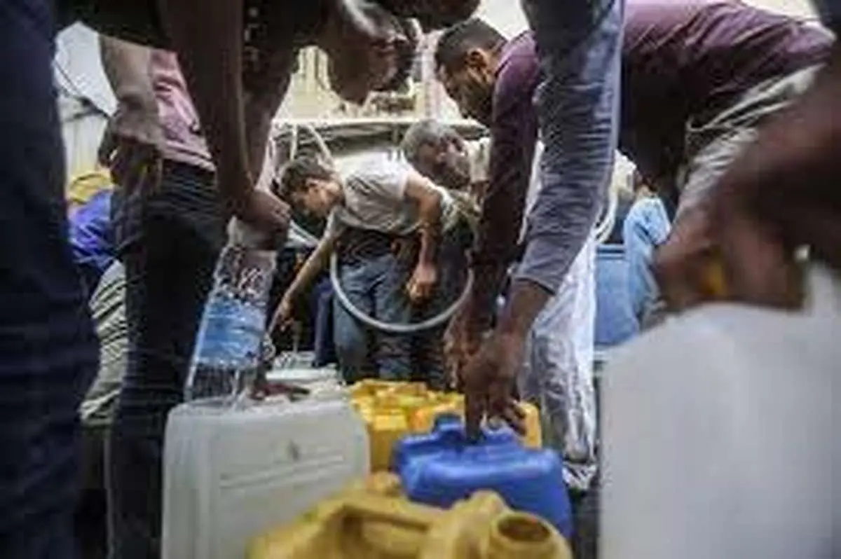 ۷۰ درصد مردم غزه آب «شور و آلوده» می خورند