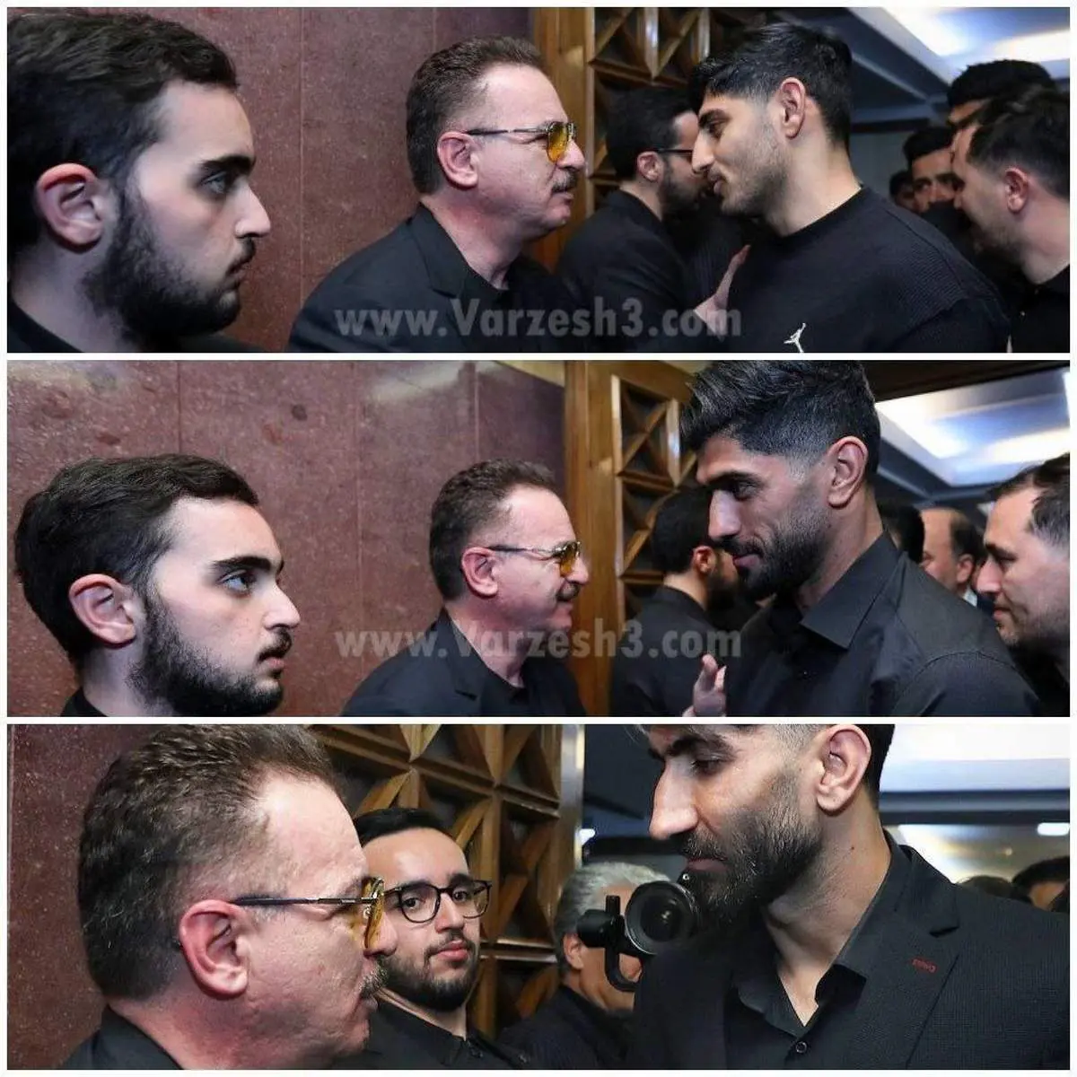 استارت خیانت به پرسپولیس در این مراسم زده شد؛ بیرو ومهدی و دانیال هستند