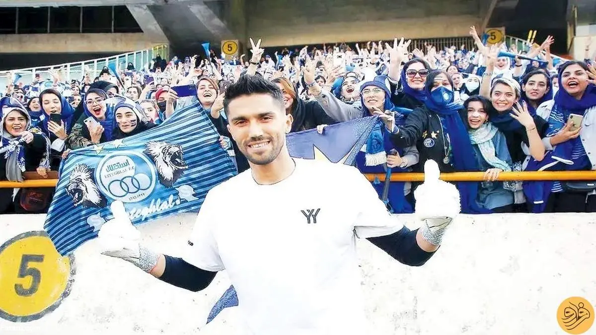 خط خوردن سیدحسین حسینی به خاطر جیمی جامپ زن؟