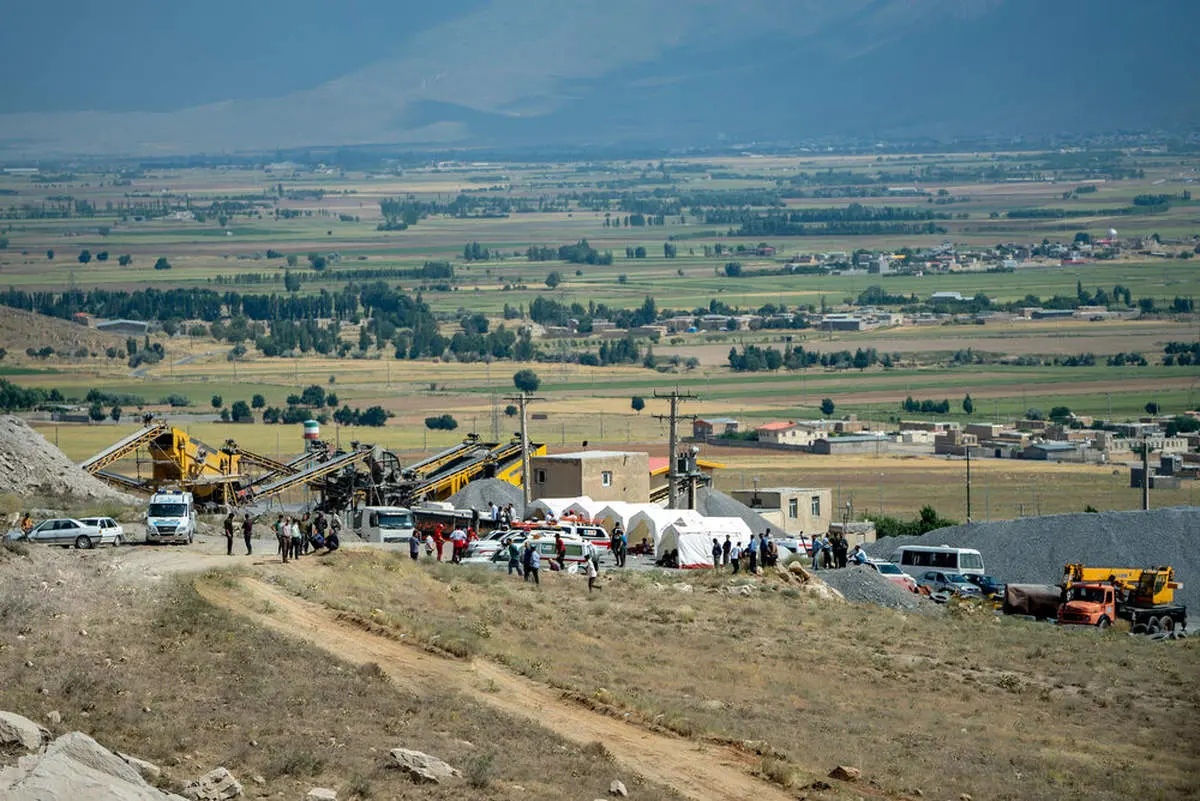 ریزش یک معدن دیگر!