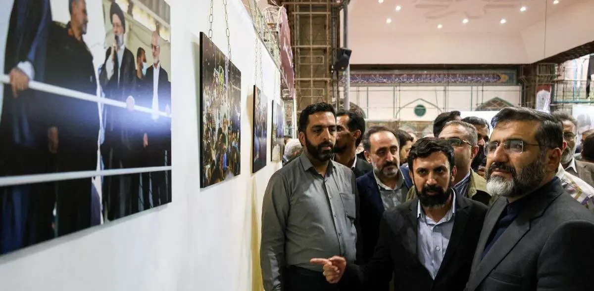 نمایشگاه عکس«هشت سفر» با حضور خانواده‌ی شهیدجمهور