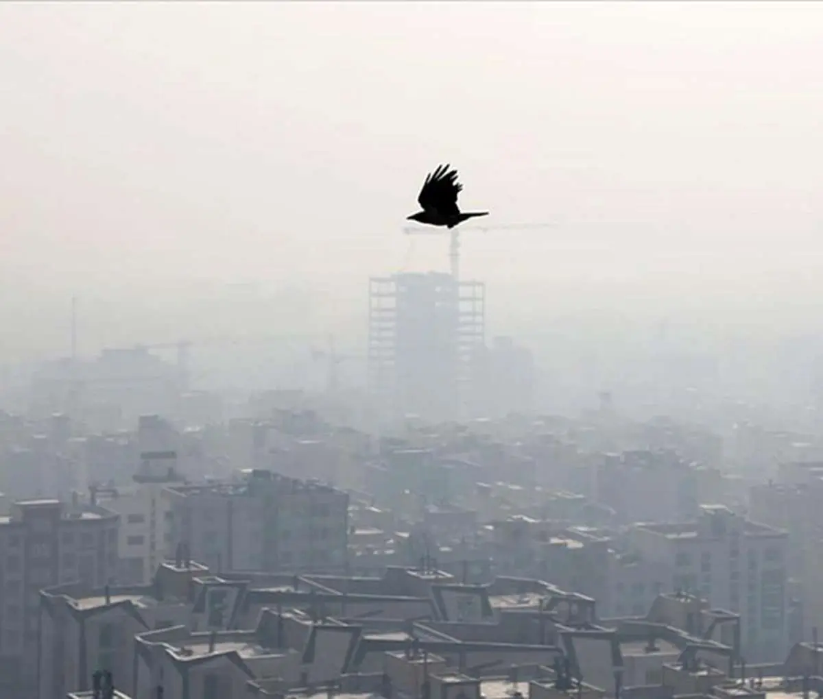 وضعیت قرمز آلودگی هوا در ۵ منطقه تهران 