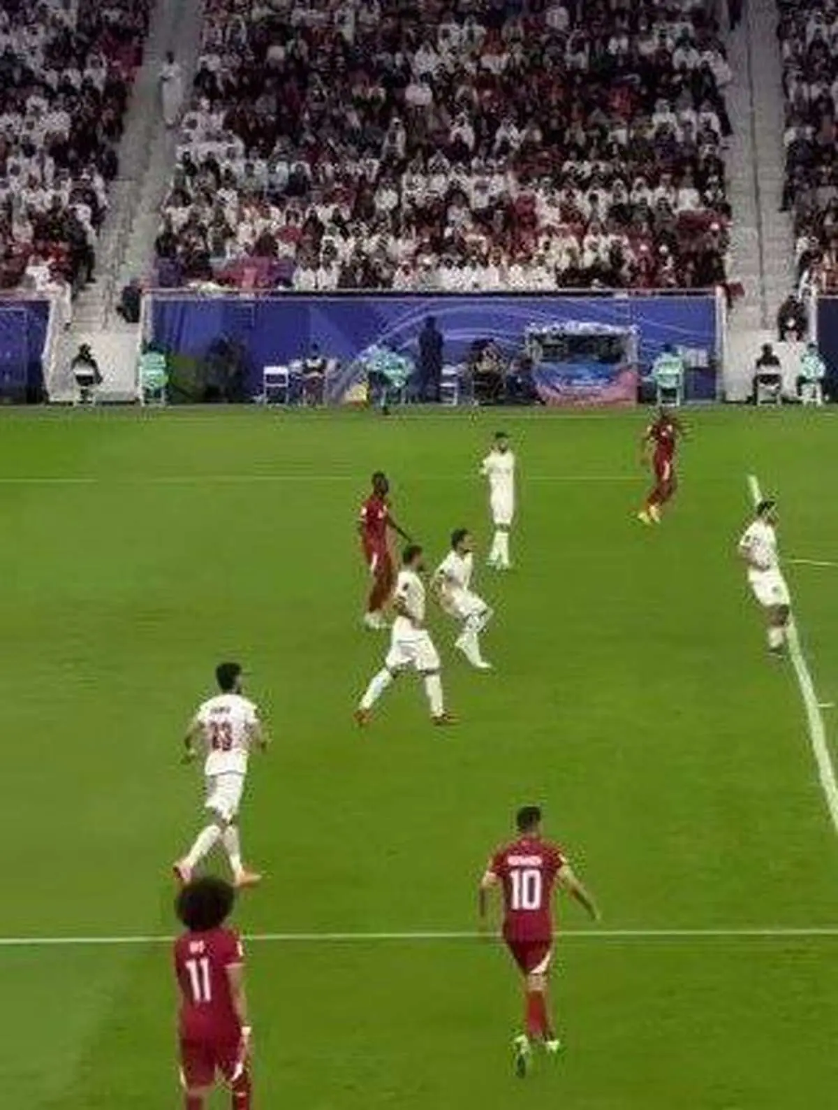 گل سوم قطر به ایران آفساید بود!/ فیلم