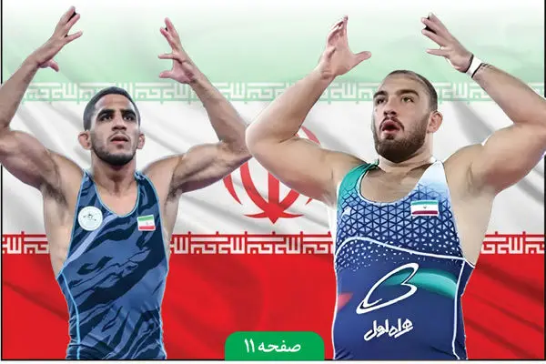 تیم‌ملی کشتی آزاد ایران قهرمان جهان شد