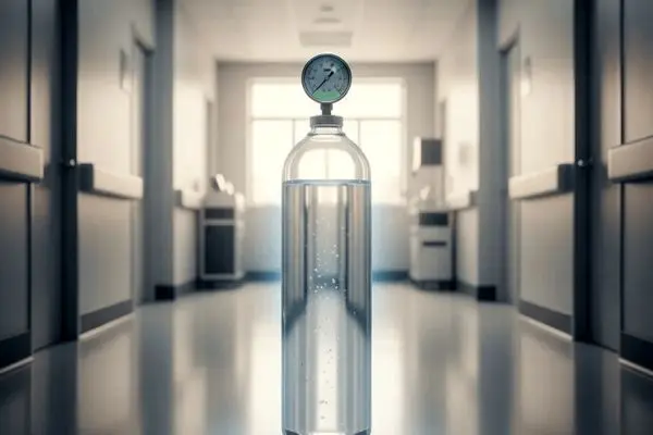 گاز اکسیژن برای تنفس بیماران