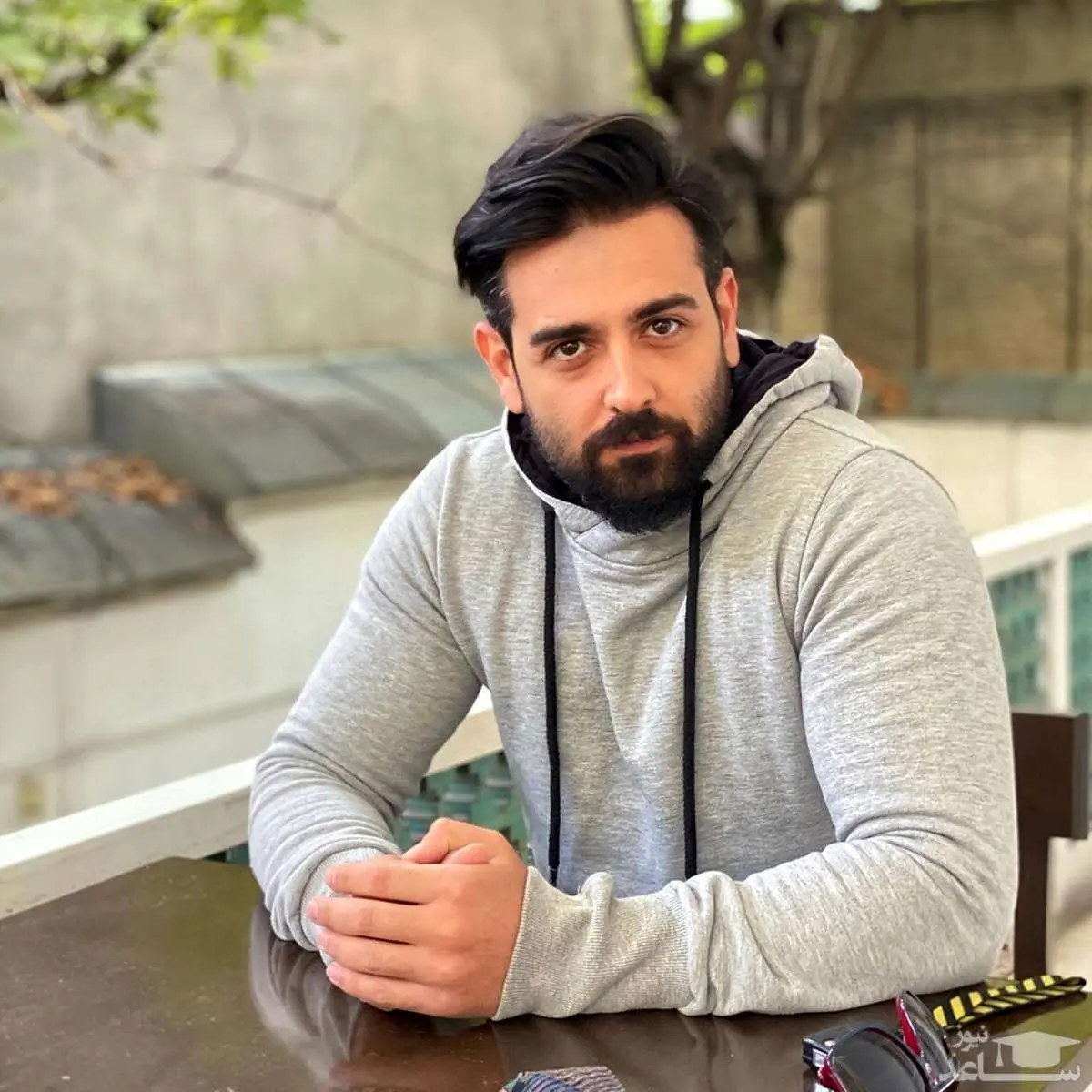 امیرحسین آرمان حتی تو سلفی صبحگاهی هم جذابه!