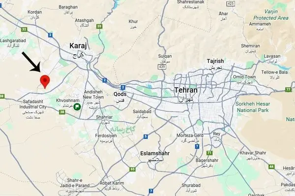 زلزله شبانه در تهران و کرج/ محل دقیق/ فیلم اولیه از کرج
