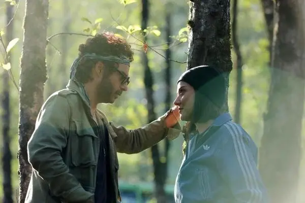 عکس جالب پیمان معادی و پریناز ایزدیار در «بُن‌سای»
