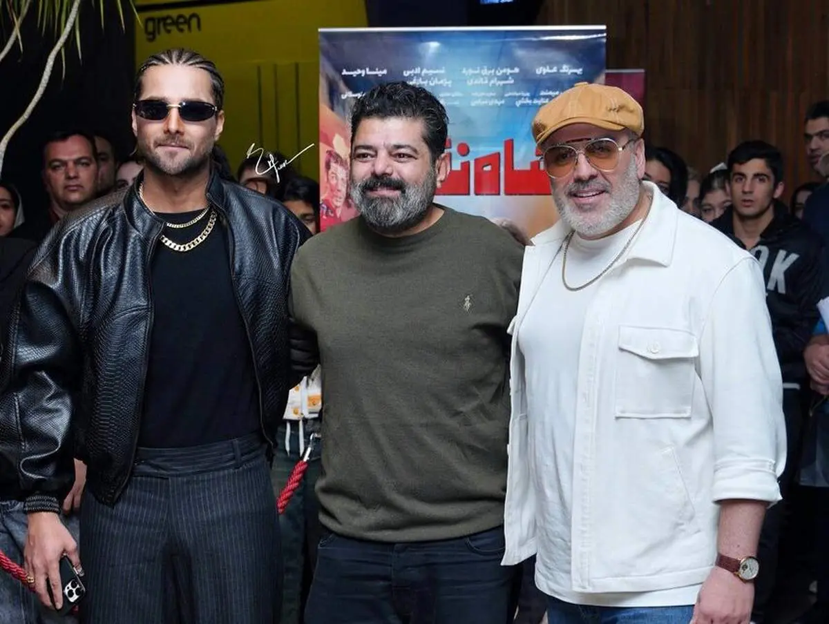 استایل جالب امیر مقاره در اکران «شاه‌نقش»/ تصاویر

