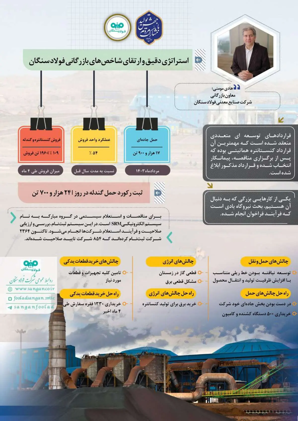 راهکارها و رویکردها در میانه چالشها / آمار و ارقام در یک نگاه