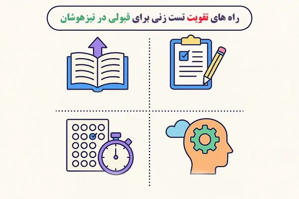 راه های تقویت تست زنی برای قبولی در تیزهوشان