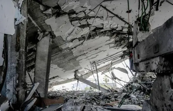 اسرائیل خانه یاسر عرفات را هم ویران کرد+ عکس
