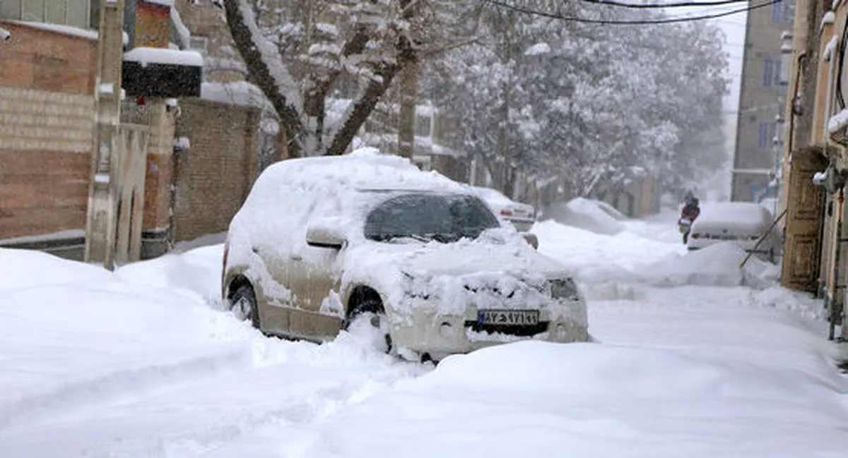 آغاز بارش شدید برف از چهارشنبه در این مناطق/ سرمای شدید و یخبندان

