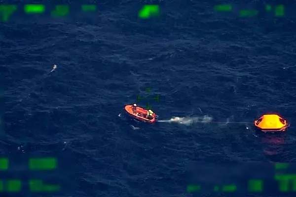 آسیب نفتکش فالکون پس از حمله در خلیج عدن