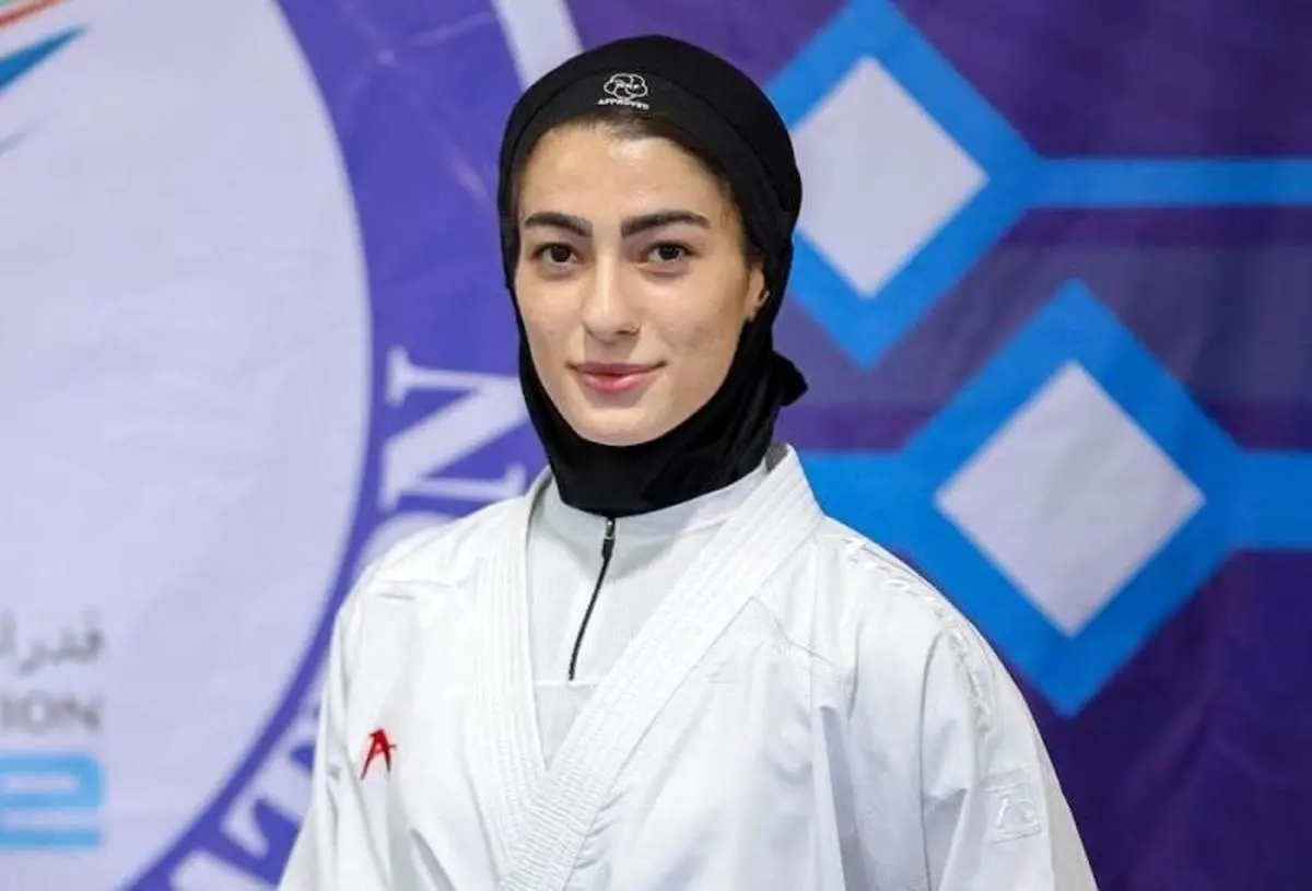 آتوسا گلشادنژاد طلا را به گردن انداخت