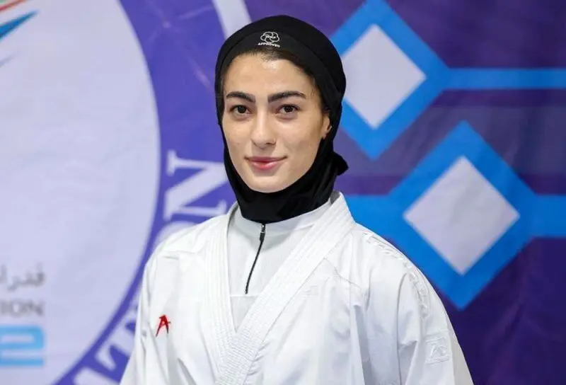 آتوسا گلشادنژاد طلا را به گردن انداخت