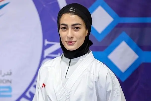 آتوسا گلشادنژاد طلا را به گردن انداخت