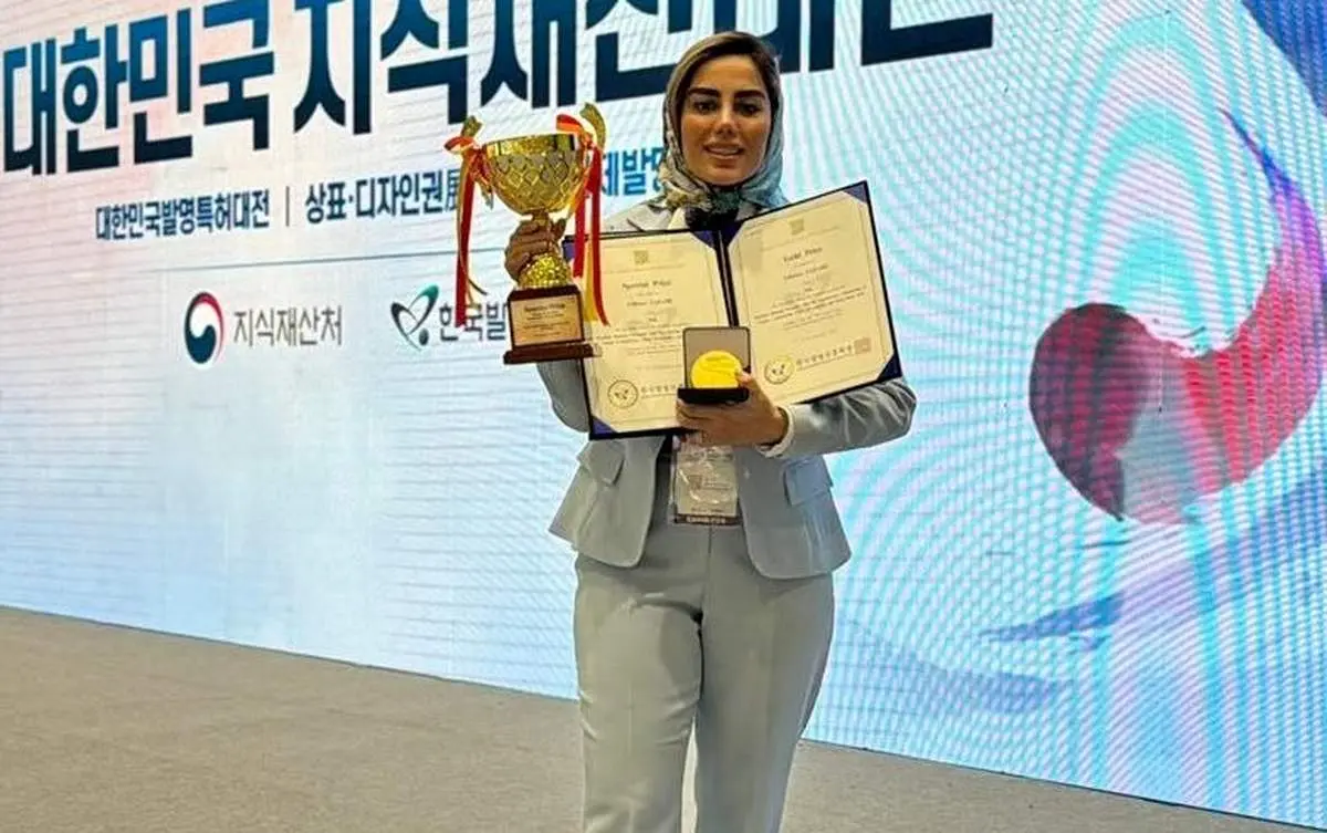 لی لی رز طرزی در نوآوری پزشکی طلا کسب کرد
