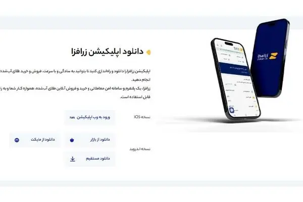 زرافزا انتخابی هوشمند جهت سرمایه‌گذاری در بازار طلا