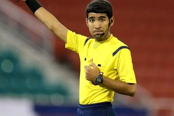 قضاوت داور قطری در دیدار تراکتور – الشرطه