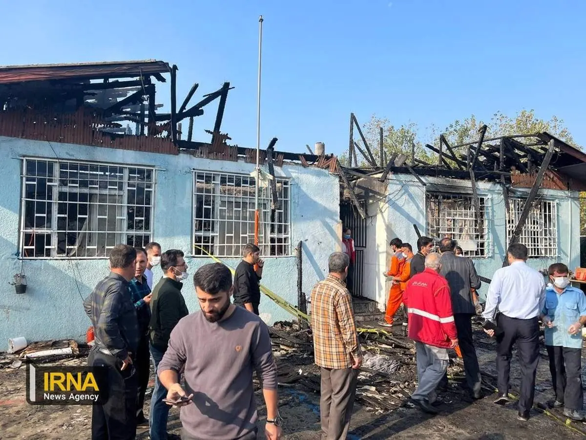 تحویل پیکر فوتی های کمپ لنگرود/ خانواده ۲ نفر هنوز مراجعه نکرده اند