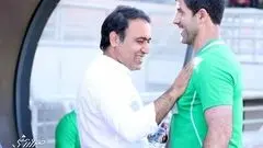 مهدوی‌کیا به کریم باقری پیام داد/ واکنش موشک به اهانت علیه اسطوره پرسپولیس/عکس