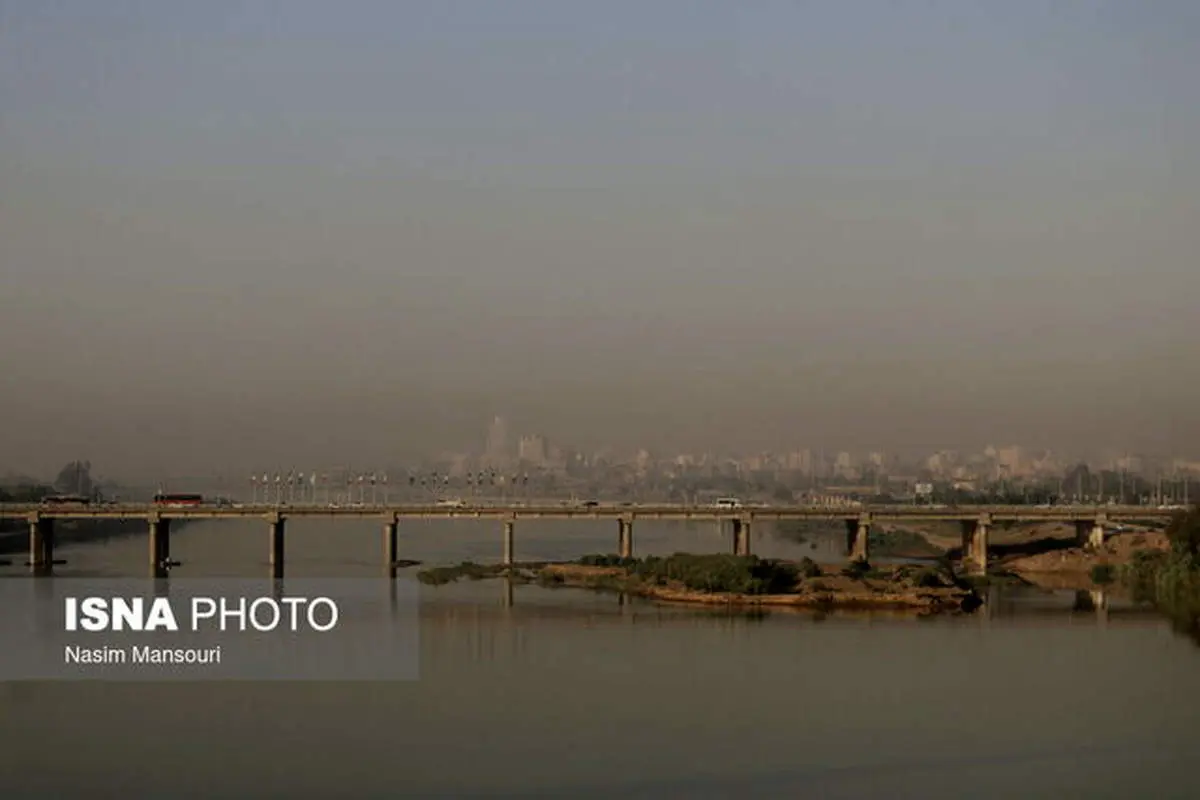 وضعیت «قرمز» و «نارنجی» هوا در ۱۷ شهر خوزستان