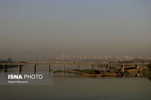 وضعیت «قرمز» و «نارنجی» هوا در ۱۷ شهر خوزستان