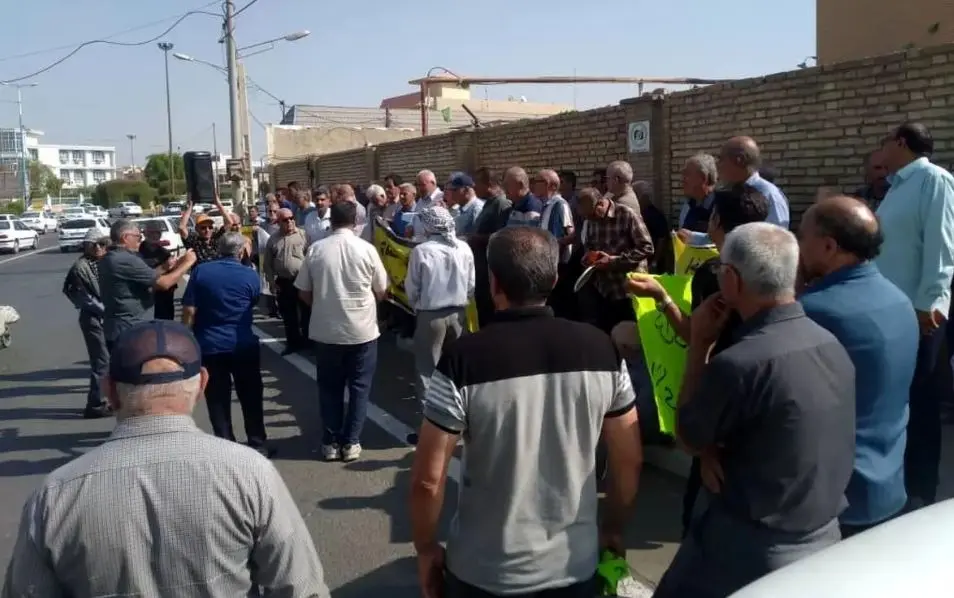 تجمع اعتراضی بازنشستگان در این شهرها 