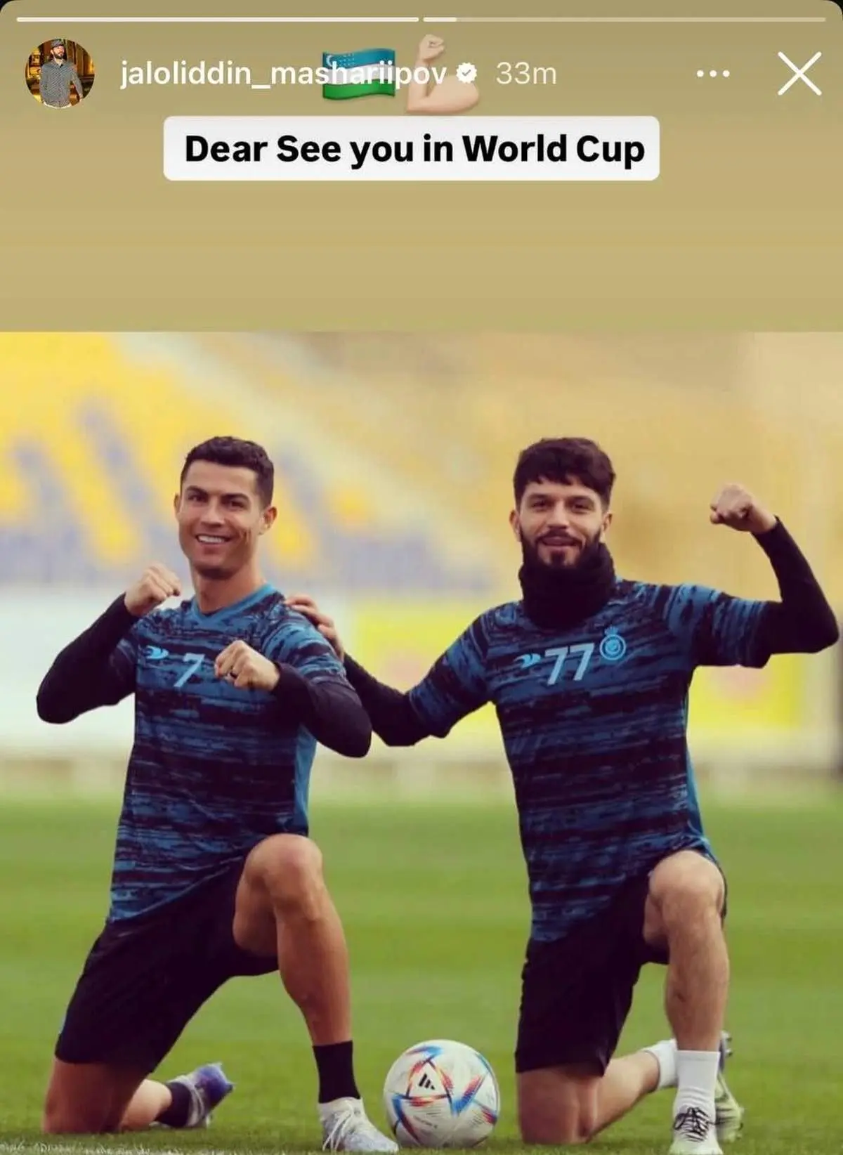 ذوق یک استقلالی به رویارویی با رونالدو در جام جهانی