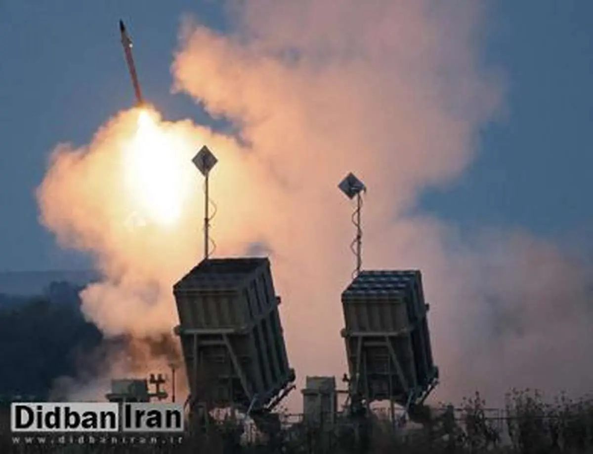 اسرائیل:گنبد آهنین از ۹۵۰۰ موشک حماس ۲۰۰۰ موشک را رهگیری کرده است
