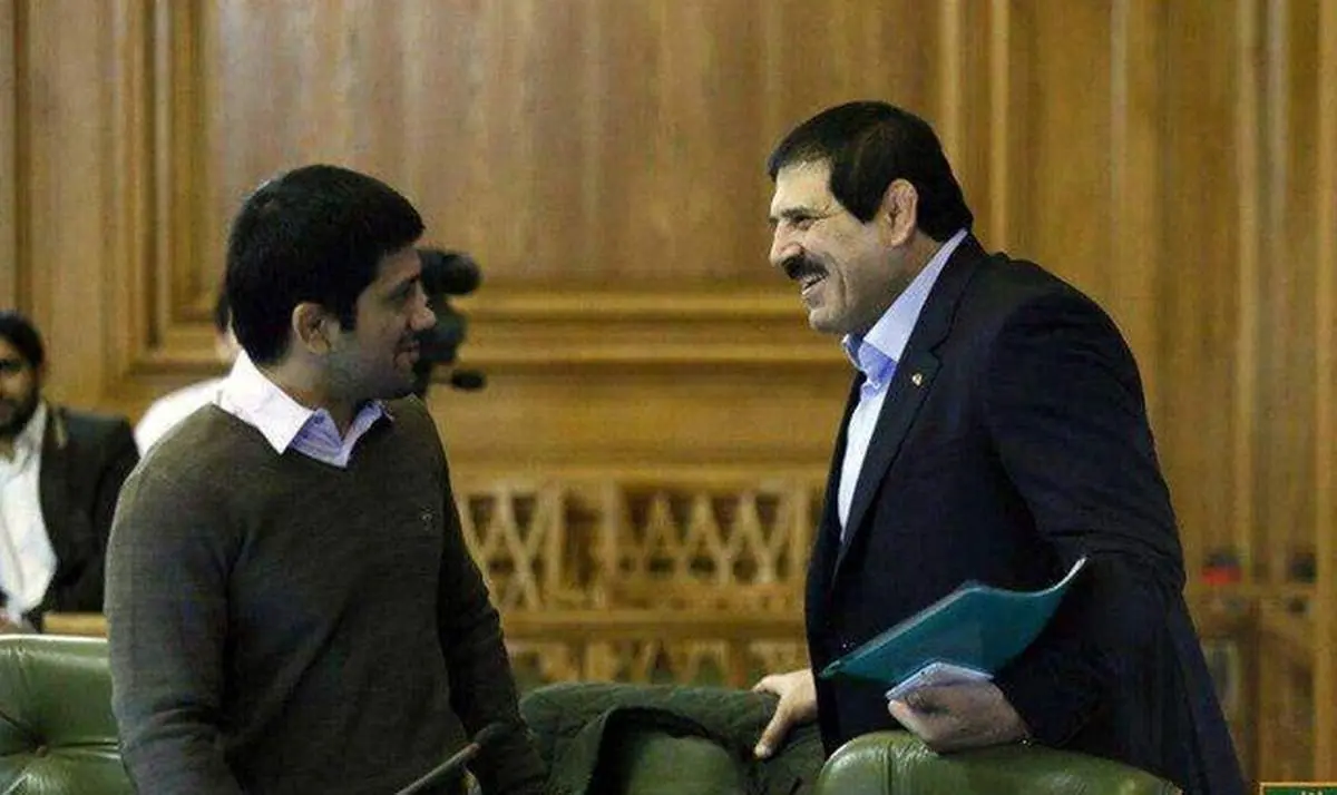 کشتی سهنفره با حضور عباس جدیدی، علیرضا دبیر و حمید بنیتمیم
