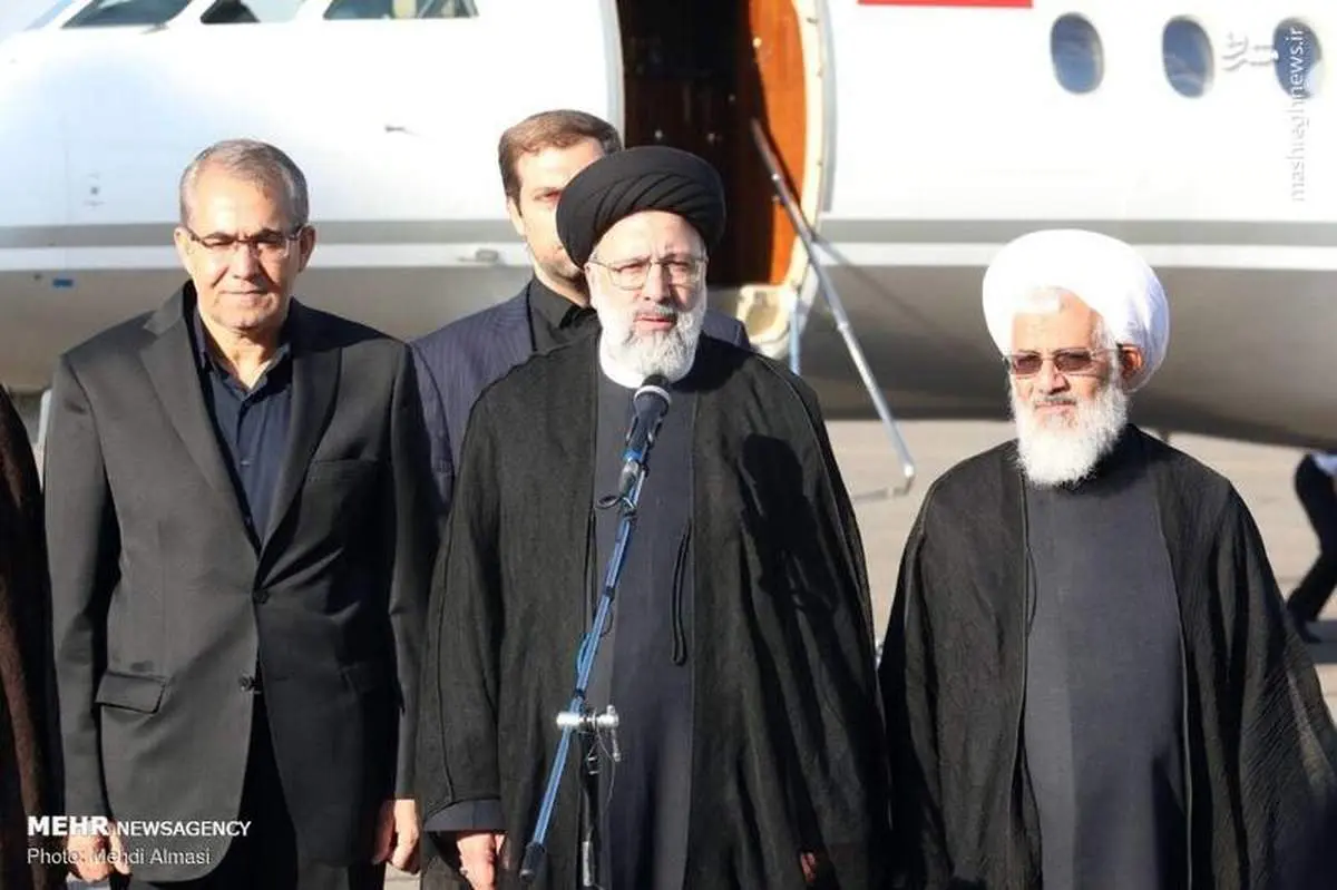 عکسی از سفر رئیسی به زنجان که ناگهان ناپدید شد