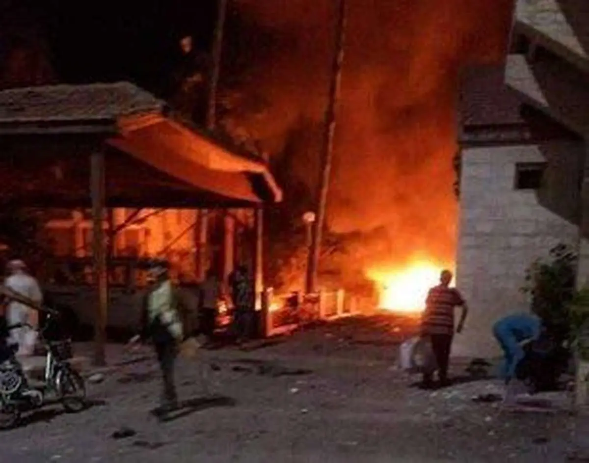 از آتش کشیدن یک بیمارستان در ایران تا آتش کشیدن یک بیمارستان در غزه