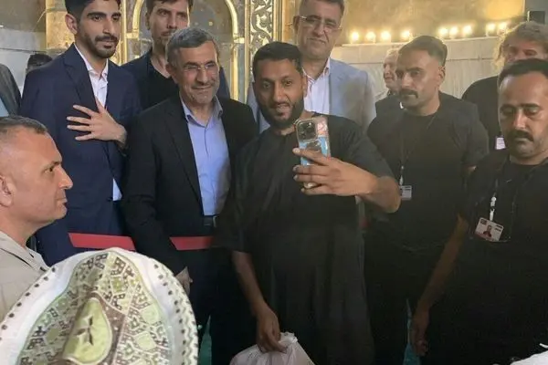 اولین تصویر امروز احمدی‌نژاد پس از ترک ایران