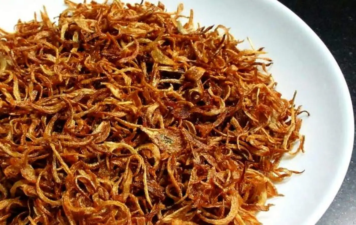 نکات مهم فریز کردن پیاز داغ