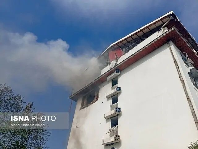 اولین تصاویر از انفجار شدید در هتل اسپیناس