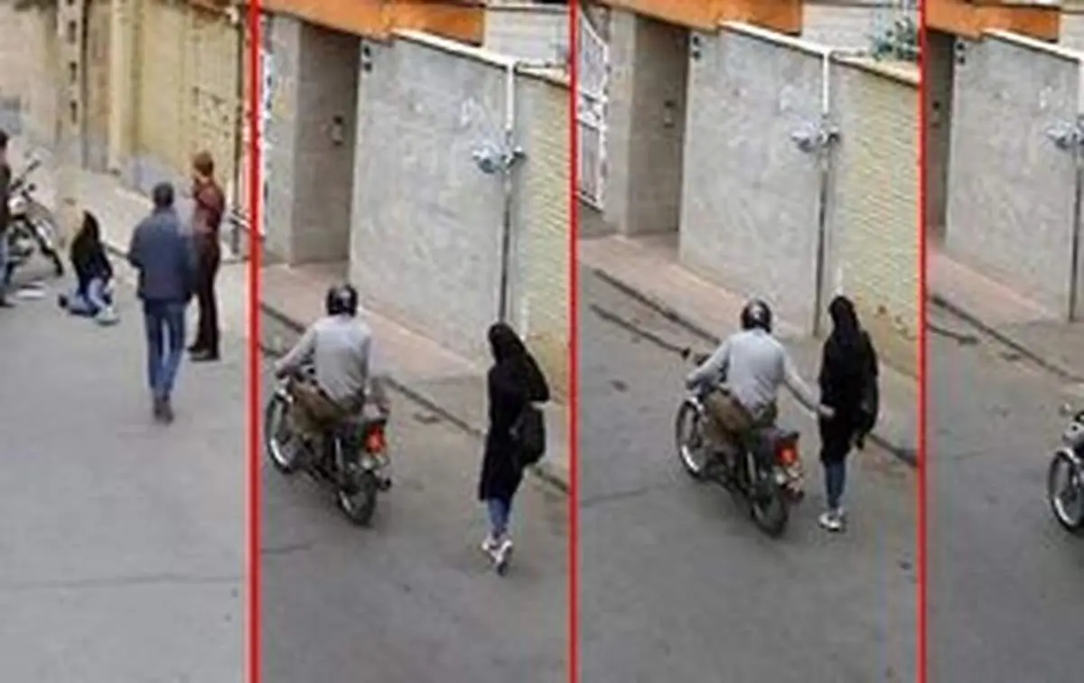 عکسی وحشتناک از راستگویی کندلج در حال آزار زنان تهران