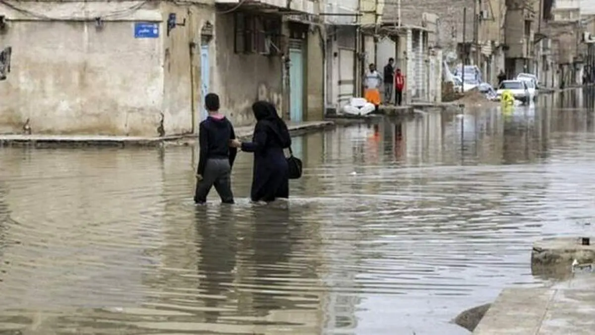 اهواز غرق آب شد/ عکس