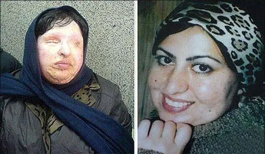 ‌حضور آمنه بهرامی در دادسرای جنایی تهران

