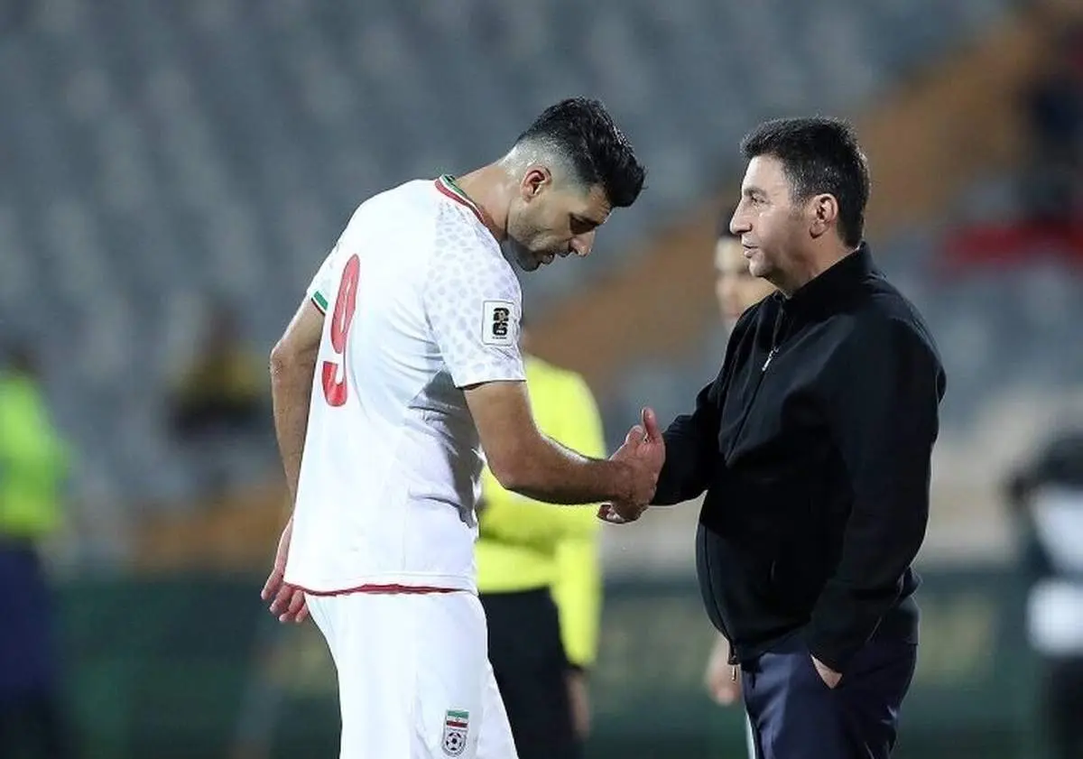 کولاک سردار آزمون و مهدی طارمی برای تولد قلعه‌نویی/ تصاویر