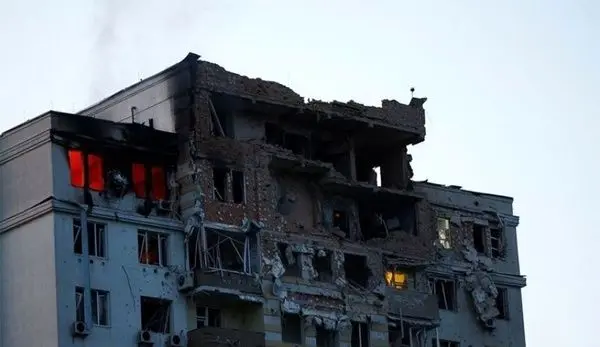 اصابت یک پهپاد به برجی در مسکو | اوکراین پاسخ روسیه را محکم داد