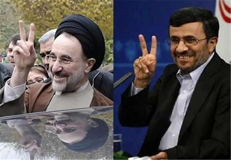 احمدی‌نژاد و خاتمی هنوز رای نداده‌اند 